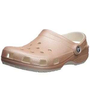 CROCS Unisex Classic Metallic Clog - Rose Gold